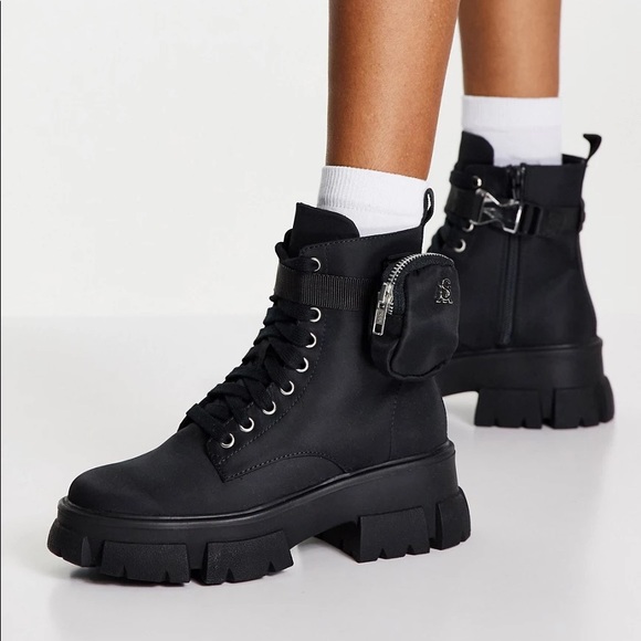 New Steve Madden Thora Tanker Military 